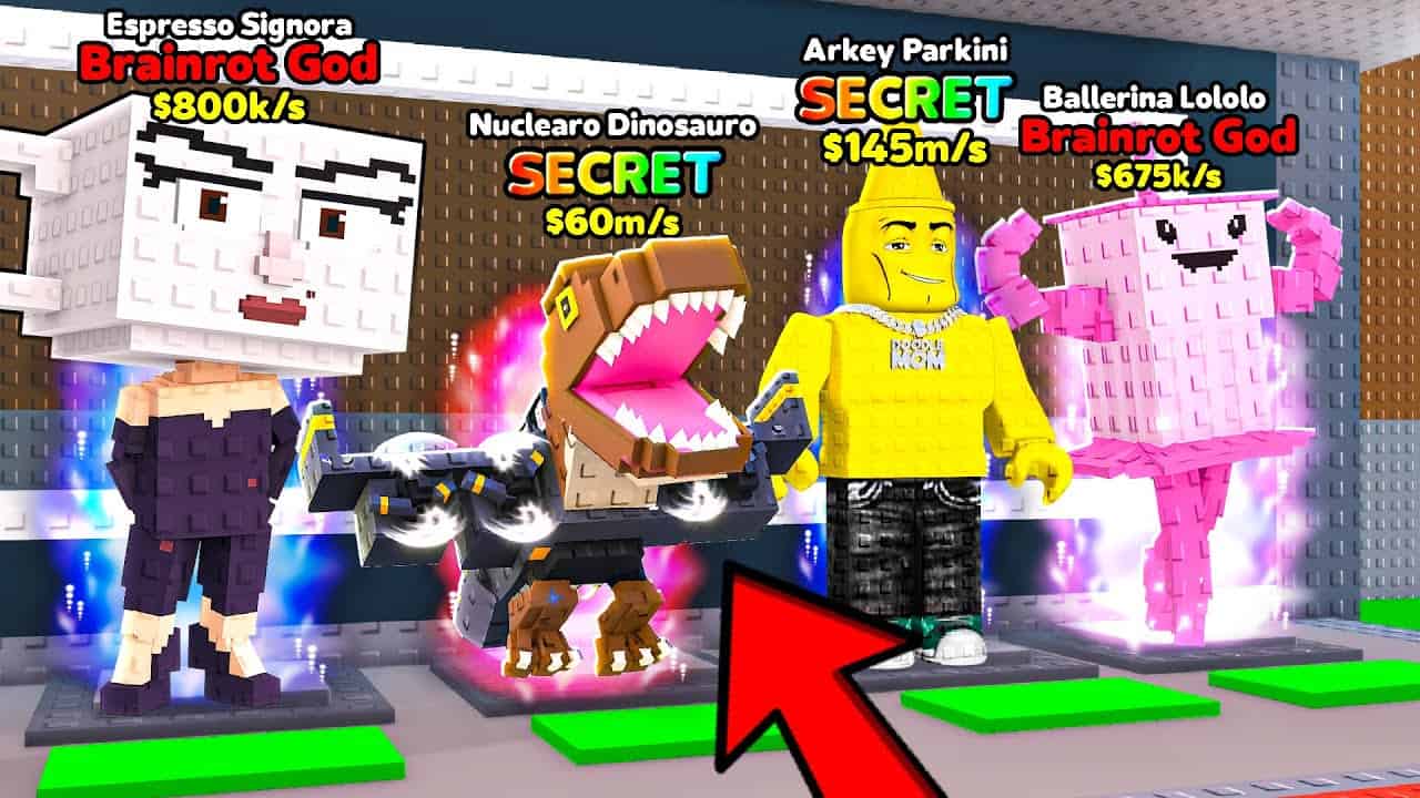All Secret Brainrots in Steal a Brainrot – Guide